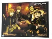Luck Voltia Langris Vaude Yami Sukehiro & Asta - Black Clover Mini Poster 8x11