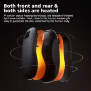 Rechargeable hand warmer, Portable double-sided heating set, 3500mAh Battery