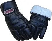 Glove Men Warm Winter Thickened Cotton to Increase The Length of Riding Motorcycle Windproof Average Code