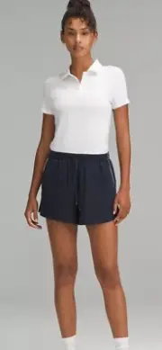 Lululemon FIRE! NWT! Lightweight HR Relaxed Short 3" Long Liner. Sz 2. R2S!