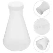 3pcs Laboratory Equipment Conical Beaker Plastic Conical Flask