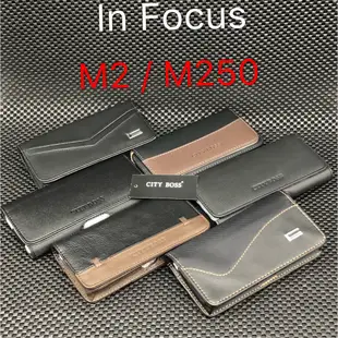 City Boss InFocus M2 M210 M250 M530 腰掛 橫式 直式 皮套 手機套 腰掛皮套