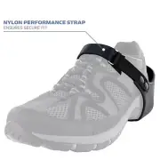 Yaktrax Heeltrax Heel-Only Traction Cleats for Walking on Ice and Snow (1 Pair),