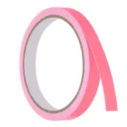 0.5 Inch x 16.5 Feet Glow in the Dark Tape, 1 Roll Tape, Pink