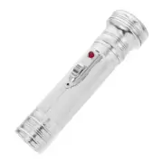Retro Metal Flashlight Old-Fashioned Hand-Held Battery Operated