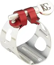 BG Franck Bichon Duo Silver Plated Finish Alto Sax/BB Clarinet Ligature and Cap