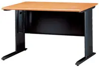 在飛比找樂天市場購物網優惠-【鑫蘭家具】CD辦公桌 木紋桌黑色腳 W150*D70cm 