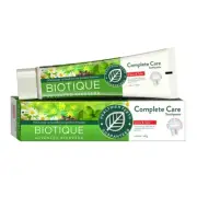 Biotique Advanced Ayurveda Complete Care Toothpaste Clove Tulsi 140 Gram