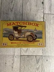 VTG Matchbox # Y-4 Models of Yesteryear 1909 Opel Coupe With Original Box RARE