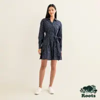 在飛比找momo購物網優惠-【Roots】Roots女裝-舒適生活系列 刺繡海狸LOGO