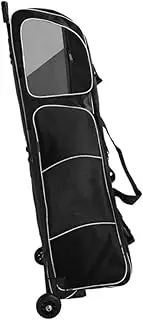 Large Roller Fencing Bag Trolley Bag Lightweight Organizer Draw Bar Bag Fencing Carry Case for Fencers Epee Enthusiasts