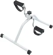 BESPORTBLE Portable Limb Exercise Pedal Machine Mini Fitness Trainer Limb Rehabilitation Equipment White
