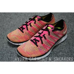 【HYDRA】Nike Free 5.0 Flyknit NSW 彩虹 粉紅 編織 慢跑鞋 男女鞋 599459-600