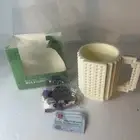 Brick Mug Building Blocks Coffee Cup Mug LEGO Compatible Think Geek WHITE NEW