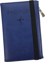 [WOFASHPURET] Card Holder Wallet Passport Sleeve Multi-Functional Travel Protector Cards Cover Record Cards Holder Name Tag Organizer