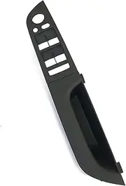 MKVAXR RHD Right Driver Door Handle Armrest Cover Panel Trim Set Replacemen, for BMW, for 3 Series E90 E91 316 318 320 325 328i car Interior Door Handle(RHD Black High end)