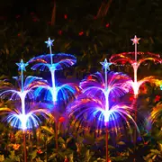 Jellyfish and Star Solar Lights Garden Lights for Outdoor Decor Christmas Decorations Garden Decor