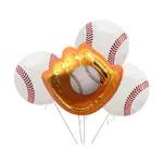 🎈【 棒球 棒球手套 氣球 】 現貨 大嘜氣球工廠🎈 球 卡通 造型 氣球 玩具 拍照道具 運動會 派對 裝飾 佈置