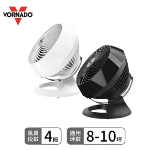 VORNADO 渦流空氣循環扇8-10坪 黑 白 660B/W-TW