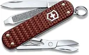 Victorinox Classic SD Precious Alox Swiss Army Knife, Hazel Brown