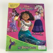 Disney Encanto My Busy Books Storybook 10pc Figures Playmat Mirabel Isabela New