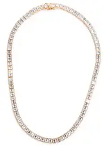 Kenneth Jay Lane Crystal-embellished Necklace - Gold ONE SIZE