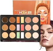 Color Correcting Cream, 18 Colors Waterproof Facial Foundation Cream, Lasting Long Face Contouring Palette For Mom, Wife, Girlfriend, Sister