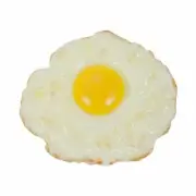 Display Faux Food Prop Fried Egg With Butter Large New
