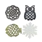 Cast Iron Kitchen Trivet Mat Pan Pot Stand Holder Pads Cover Protector 4 Type