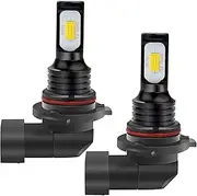 KaTur 9006 HB4 LED Fog Light Bulbs Extremely Bright 2400 Lumens 75W High Power LED for Daytime Running Light DRL or Fog Lights, Golden Light (9006, HB4 Golden)