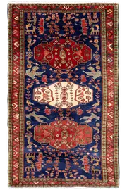 Heriz Hand Knotted Wool Rug - 300x150cm by Cyrus Rugs