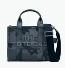Marc Jacobs The Camo Jacquard Small Tote Bag - Blue