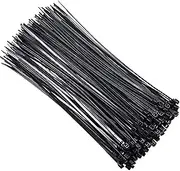 250 Cable, Nylon Zip, Self-Locking Nylon Cable Wire Ties, Multi-Purpose Cable Zip Ties for Indoor and Outdoor Use (300mm x 3.5mm Black)