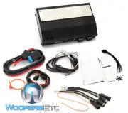ARC AUDIO MPAK10 MOTORCYCLE ROADGLIDE AUDIO 4 CHANNEL AMPLIFIER HD 8 GAUGE KIT
