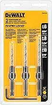 DEWALT Countersink Drill Bit Set #6, 8, 10, 3-Piece (DW2535)