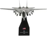 Amagogo 1/100 Alloy F-14 Fighter, American Attack Plane for Decoration and Gifts