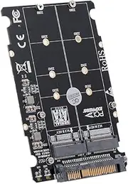 M.2 NGFF SSD(Key M) Key B SSD to U.2 SFF-8639 Adapter Card ConverterInterface is Not Supported