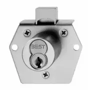 Stanley Best 5L7RD2626 5L Series 7 Pin Rim Deadlocking Vertical Cabinet Lock ...