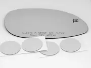 Fits 05-13 Corvette Passenger Mirror (Glass Lens) Heated Convex No Rear Mount