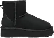 [EVERAU] Thick Bottom Mini Classic | Double Faced Sheepskin Upper - Women - UGG Boots