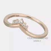 Authentic Pandora Silver PANDORA ROSE™ Tiara Wishbone Ring 188282CZ