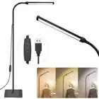 LED Floor Lamp 360° Rotate Gooseneck Light Dimmable LED Reading Stand Light AU