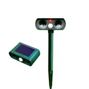 Animal Repellent Ultrasonic Animal Repeller Solar Powered Cats Birds Repellent, Deterrent Chaser Protect Farm Garden Yard