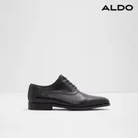 在飛比找momo購物網優惠-【ALDO】SIMMONS-經典綁帶真皮紳士鞋-男鞋(黑色)