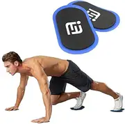 Blue Gliding Discs Core Sliders Smooth Use On Carpet Floor Exercise Sliders Equipment