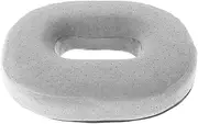 Donut Ring Cushion,Orthopedic Design,Tailbone & Coccyx Memory Foam Pillow, Pain Relief for Hemorrhoid, Pregnancy Post Natal, Surgery, Sciatica and Relieves Tailbone Pressure (Gray)