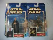 2002 Star Wars Attack of the Clones MASSIFF & SUPREME PALPATINE Figures New