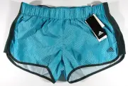 Adidas M10 Energy Print Shorts Women Size Large 3" Inseam Climalite Reflective