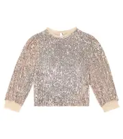 [The New Society] The New Society Galaxy sequined blouse Y 8 pink