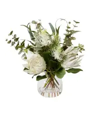 [Elme Living] Protea Eucy Mix Alma Vase in White